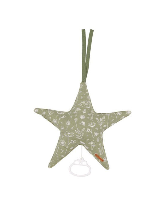 Little Dutch Μουσικό αστέρι Wild Flowers Olive 27 Χ 27 LD20321011
