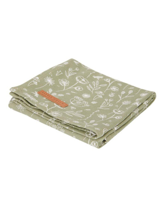 Little Dutch  αγκαλιάς - ύπνου Wild Flowers Olive 120X120εκ. LD50421011