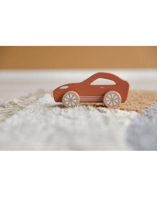 Little Dutch Ξύλινο αυτοκινητάκι σπορ (κόκκινο) LD7001