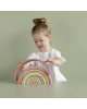 Little Dutch Ξύλινο τρισδιάστατο Ουράνιο Τόξο (ροζ-κίτρινο )LD7033