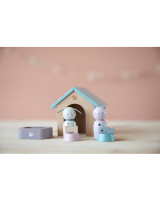 Little Dutch Σετ παιχνιδιού με κατοικίδια για ξύλινο κουκλόσπιτο LD4475