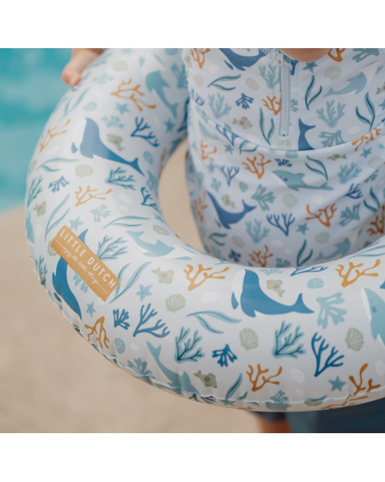 LITTLE DUTCH Παιδικό σωσίβιο κολύμβησης Ocean Dreams Μπλε LD2012316