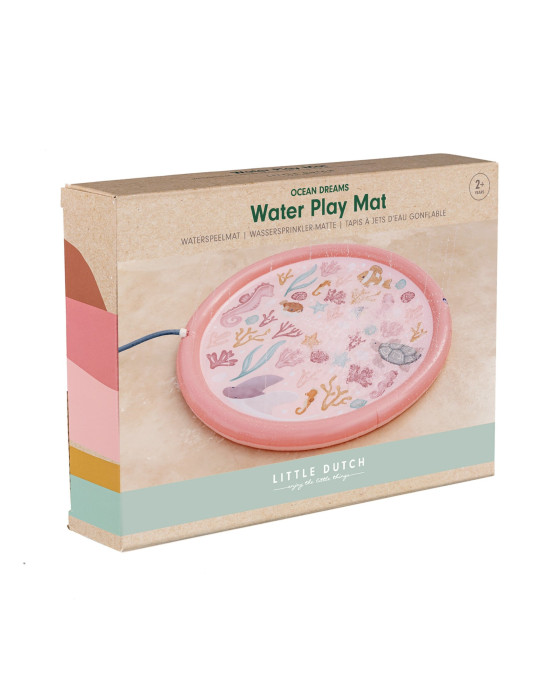 LITTLE DUTCH Φουσκωτό στρώμα παιχνιδιού Sprinkler Ocean Dreams Ροζ 150 εκ LD2012396