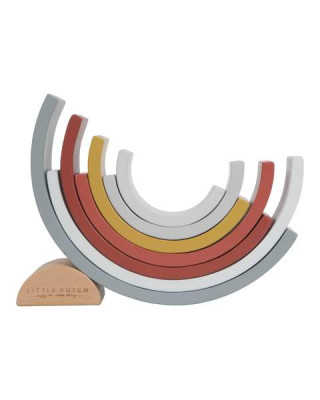 Little Dutch Ξύλινο τρισδιάστατο Ουράνιο Τόξο Pure & Nature (πολύχρωμο) LD4701
