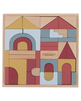 Little Dutch Ξύλινο παζλ σε περίγραμμα Pure & Nature LD4704