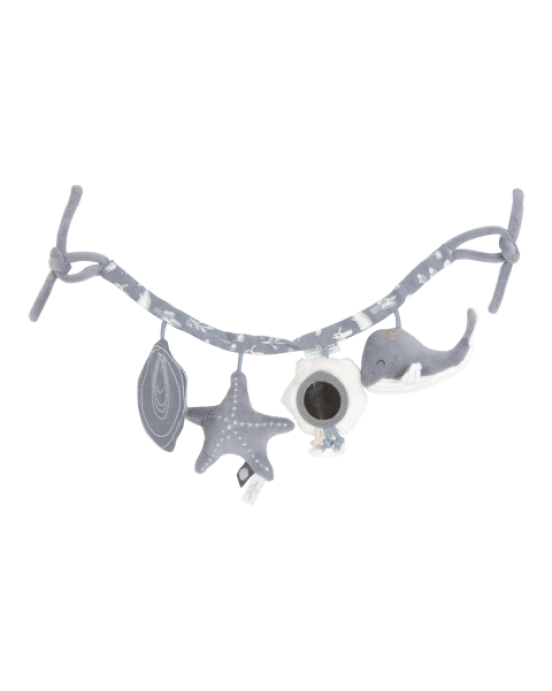 Little Dutch  Υφασμάτινη γιρλάντα για καρότσι Ocean Blue LD4831 