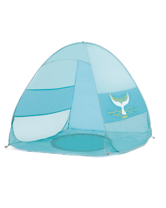 Ludi pop-up τέντα μωρού με πισίνα και UV50+ "Τιρκουάζ" 90060