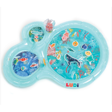 Ludi γαλάζιο βρεφικό χαλί δραστηριοτήτων με νερό "Θαλάσσιος Κόσμος" 30126