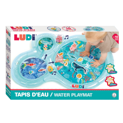 Ludi γαλάζιο βρεφικό χαλί δραστηριοτήτων με νερό "Θαλάσσιος Κόσμος" 30126