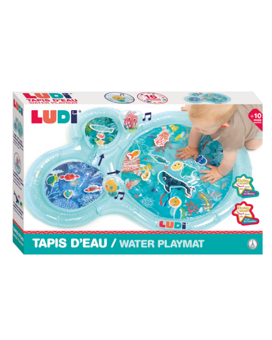 Ludi γαλάζιο βρεφικό χαλί δραστηριοτήτων με νερό "Θαλάσσιος Κόσμος" 30126