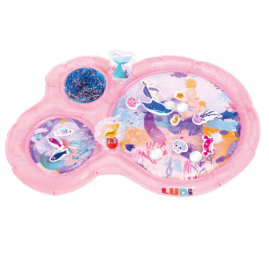 Ludi ροζ βρεφικό χαλί δραστηριοτήτων με νερό "Θαλάσσιος Κόσμος" 30124
