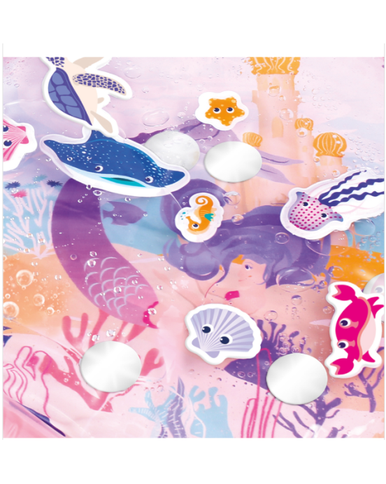 Ludi ροζ βρεφικό χαλί δραστηριοτήτων με νερό "Θαλάσσιος Κόσμος" 30124