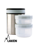 Laken Θερμός Φαγητού με 2 Ταπεράκια City 1L. DLP10C