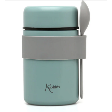 Kiokids Βρεφικό Θερμός Φαγητού με Κουταλάκι Μέντα 500ml. 3722