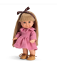 Magic baby κούκλα "Betty με ροζ φόρεμα και κορδέλα πουά" MB3155