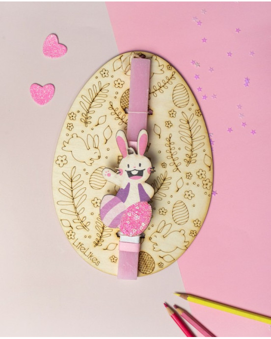 LifeLikes Λαμπάδα Αυγό Κορίτσι 1586