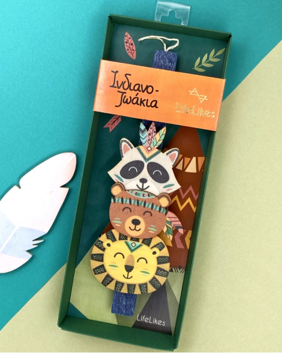 LifeLikes Λαμπάδα "Ινδιανοζωάκια" σε κουτί 04.29.00.605.3450