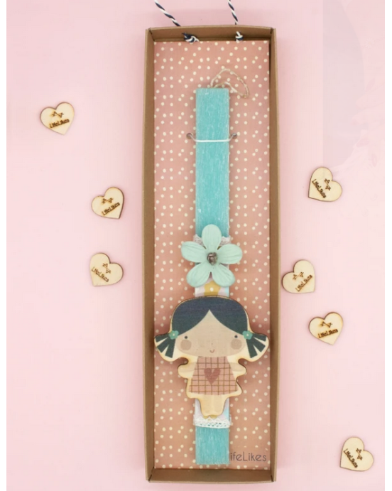 LifeLikes Λαμπάδα ΄Κουκλίτσα' σε κουτί 04.21.00.000.3002