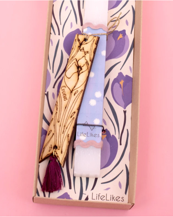 LifeLikes Λαμπάδα Τουλίπα Με Σελιδοδείκτη 4147