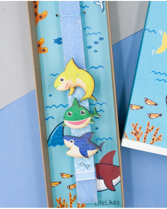 LifeLikes  Λαμπάδα καρχαρίες σε κουτί 04.29.00.606.2252