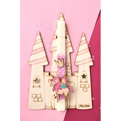 LifeLikes Λαμπάδα με κορνίζα Fairytale 1831