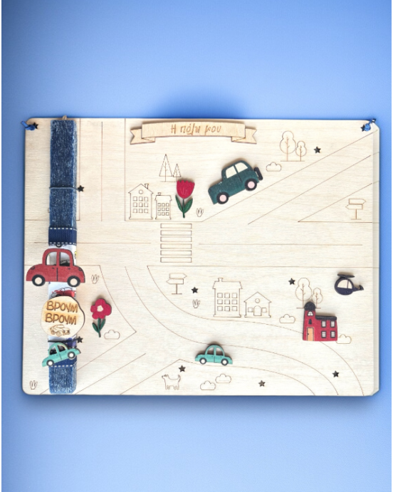 Lifelikes Λαμπάδα χάρτης της πόλης 04.21.00.000.6457