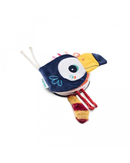 Lilliputiens Υφασμάτινο βιβλιαράκι δραστηριοτήτων "Ποιος κρύβεται πίσω από τον Πάμπλο?" LΙ83212