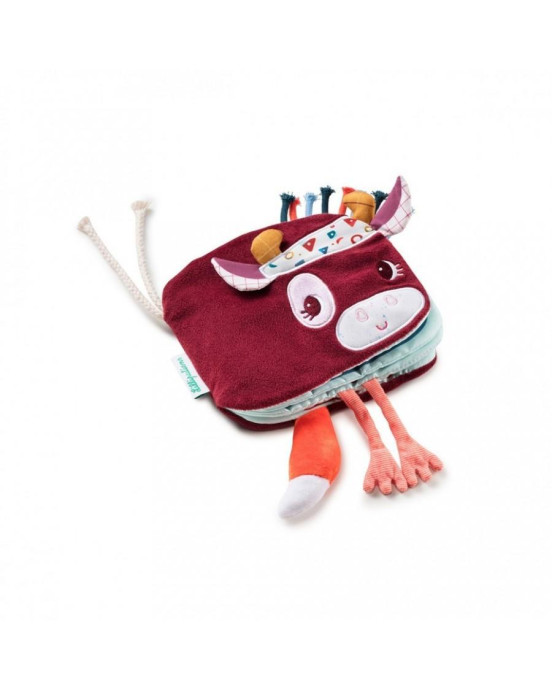 Lilliputiens  Υφασμάτινο βιβλιαράκι δραστηριοτήτων "Ποιος κρύβεται πίσω από την Rosalie?" LΙ83214