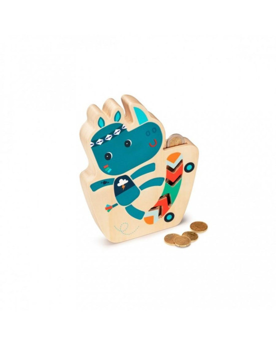 Lilliputiens  Ξύλινος κουμπαράς Marius LΙ83235