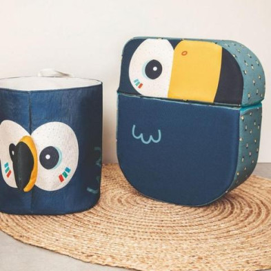 Lilliputiens Υφασμάτινο καλάθι αποθήκευσης Pablo LΙ83238