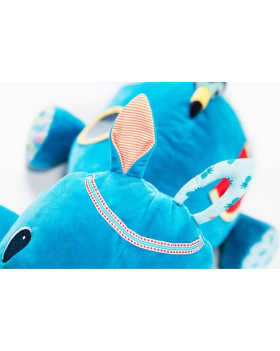 Lilliputiens Υφασμάτινος ρινόκερος δραστηριοτήτων Μάριους  LΙ83063