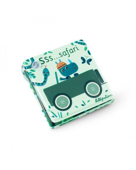Lilliputiens Αναδιπλούμενο βιβλιαράκι μπάνιου Σαφάρι LΙ83307