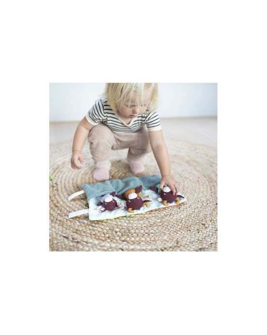 Lilliputiens Υφασμάτινο παιχνίδι δραστηριοτήτων "H οικογένεια της Rosalie" LΙ83246