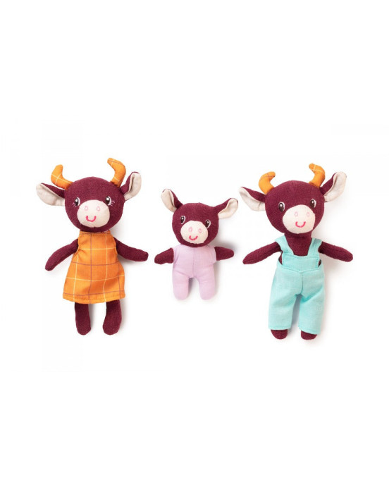 Lilliputiens Υφασμάτινο παιχνίδι δραστηριοτήτων "H οικογένεια της Rosalie" LΙ83246