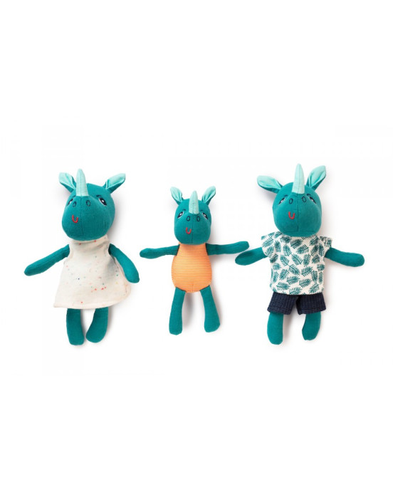 Lilliputiens Υφασμάτινο παιχνίδι δραστηριοτήτων "H οικογένεια του Marius" LΙ83245