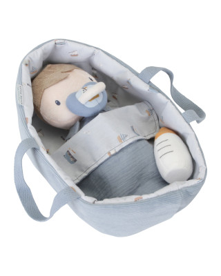 Little Dutch Υφασμάτινο μωρό σε καλαθούνα Jim - New LD4554