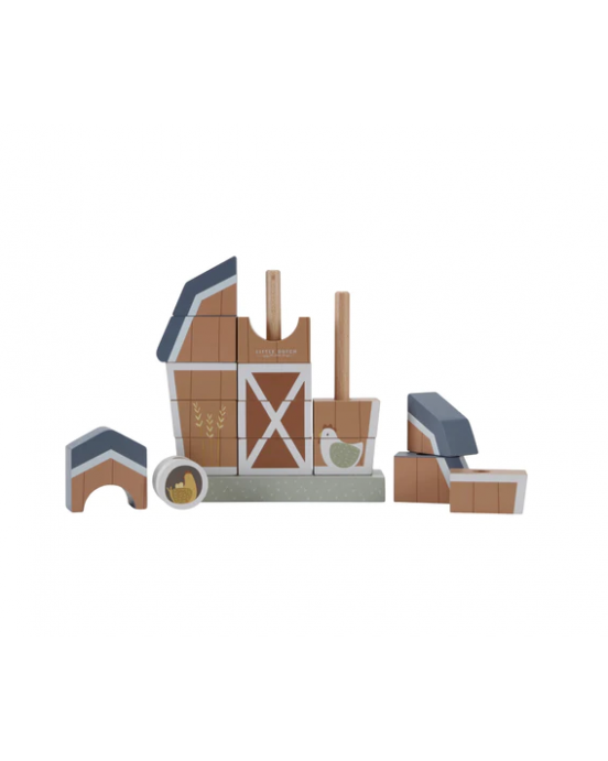 Little Dutch Ξύλινο παιχνίδι ταξινόμησης Little Farm FSC LD7144