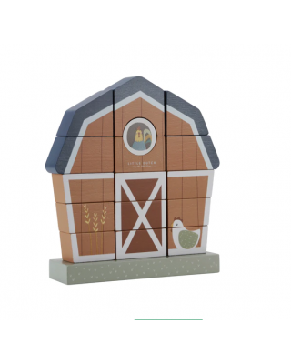Little Dutch Ξύλινο παιχνίδι ταξινόμησης Little Farm FSC LD7144