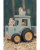 Little Dutch Ξύλινο τρακτέρ με καρότσα και ζωάκια Little Farm FSC LD7149