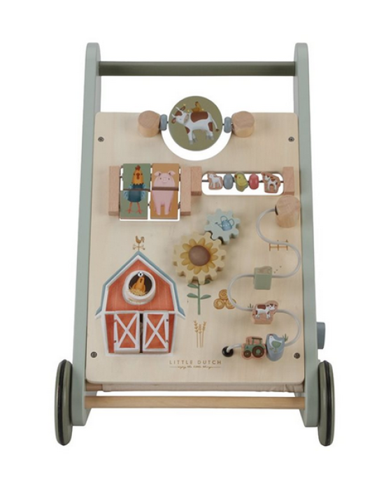 Little Dutch Καρότσι-περπατήστρα Babywalker Little Farm LD7132