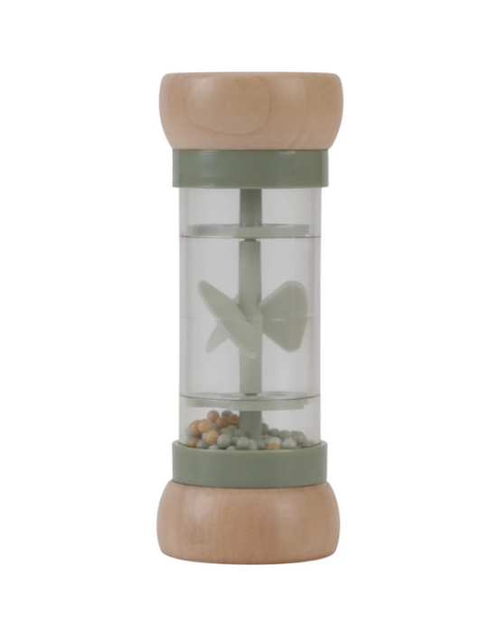 Little Dutch Ξύλινη κουδουνίστρα με ήχο βροχής Little Farm FSC LD7136