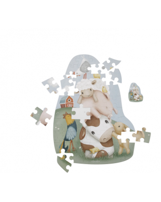 Little Dutch Παζλ δαπέδου 42 κομματιών Little Farm FSC LD7150