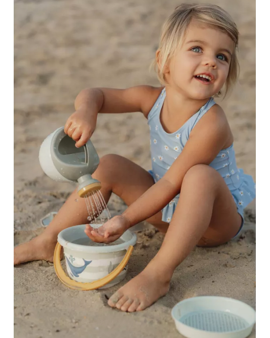 Little Dutch Σετ κουβαδάκια παραλίας Ocean Dreams Πράσινο LD2012320