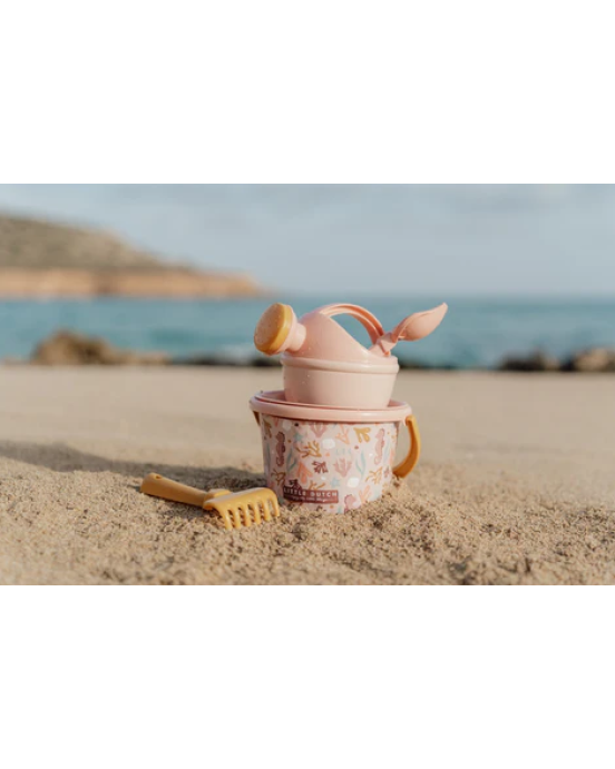 Little Dutch Σετ κουβαδάκια παραλίας Ocean Dreams Ροζ LD2012313