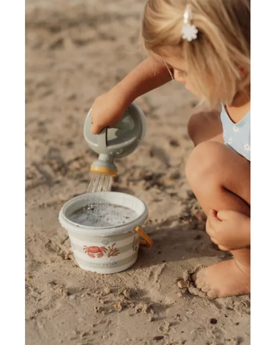 Little Dutch Σετ κουβαδάκια παραλίας Ocean Dreams Πράσινο LD2012320