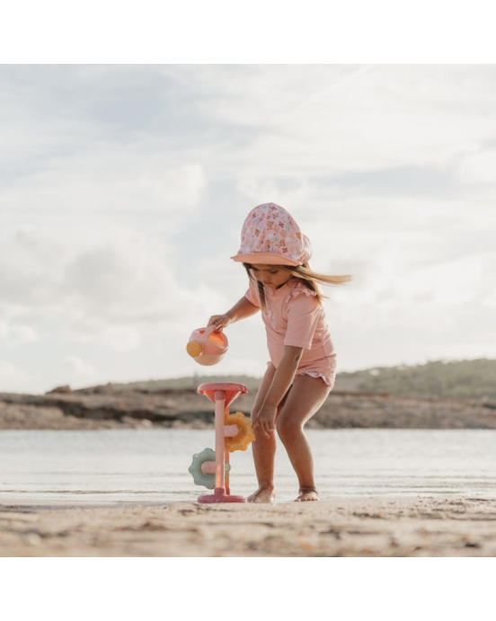 Little Dutch Παιχνίδι παραλίας - Μύλος άμμου Pink LD2012598