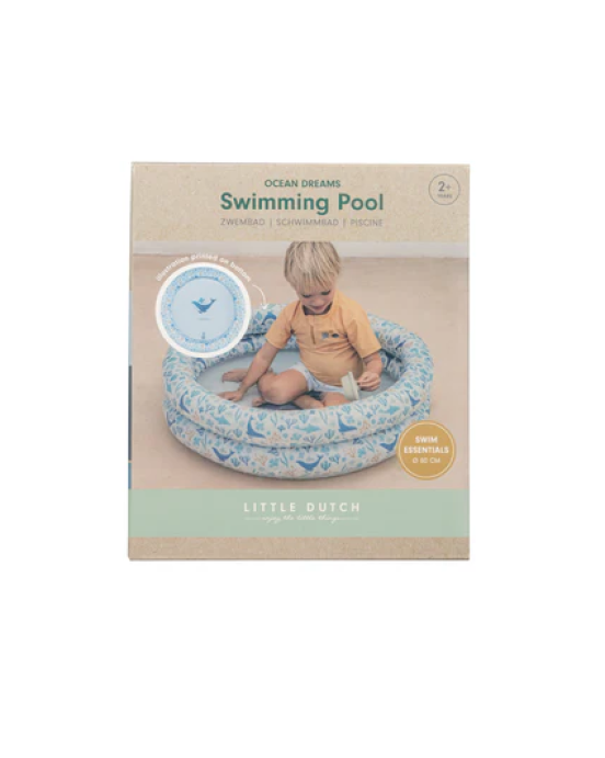 Little Dutch Φουσκωτή πισίνα Ocean Dreams Μπλε 80 εκ.  LD2012388