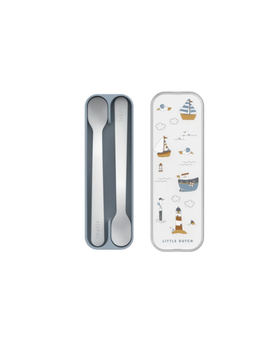 Little Dutch Σετ 2 κουταλάκια φαγητού Sailors Bay MEP108032065244