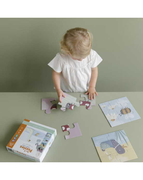 Little Dutch Παζλ 4 σε 1 Goose LD4754