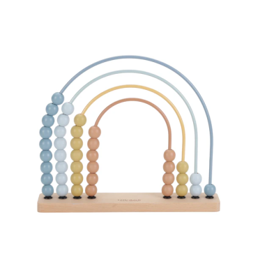 Little Dutch Αριθμητήριο Ουράνιο Τόξο Forest Friends FSC (γαλάζιο) LD7238